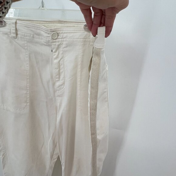 Anthropologie Mid Rise Slim Trouser Joggers Size 14 - Picture 10 of 15